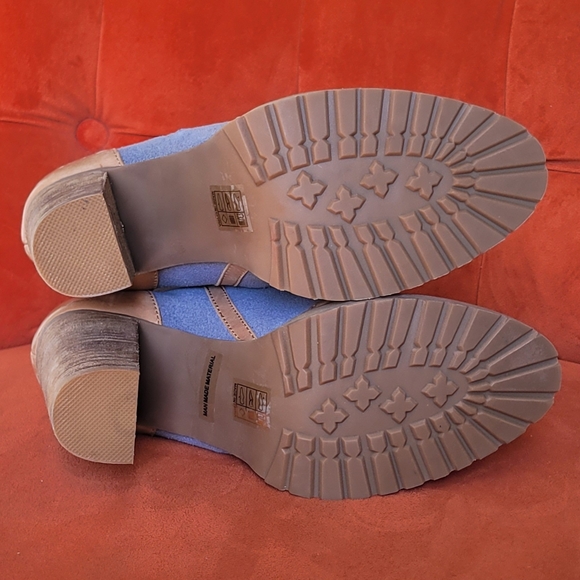 Naughty Monkey High Trail Leather Boot Size 8.5 - Picture 11 of 14